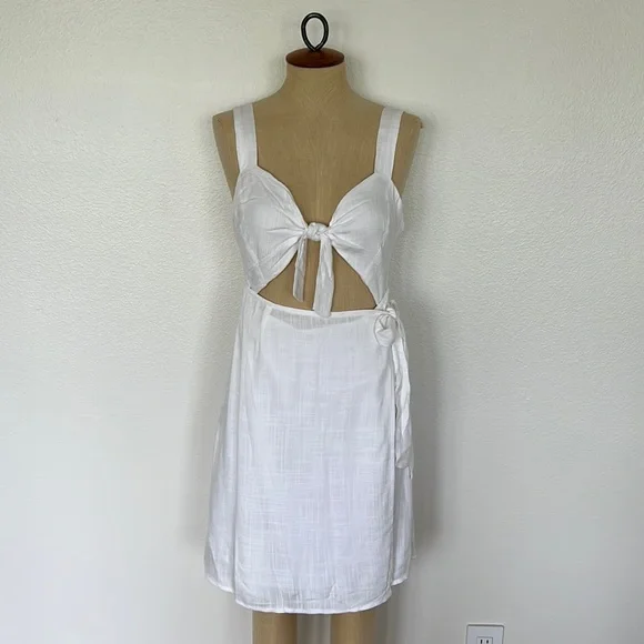 L*Space Morning Star Dress White Size M - Picture 3 of 13
